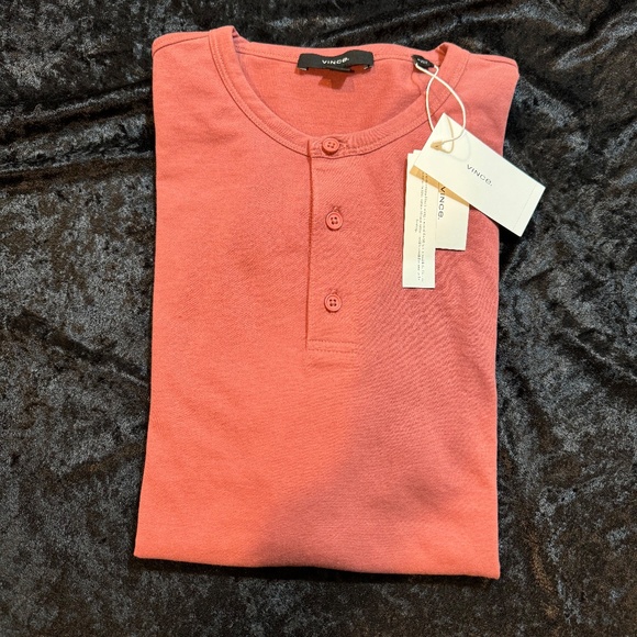 Vince Short Sleeve Henley - Picture 7 of 8